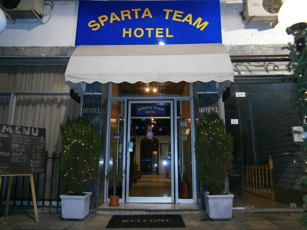 Sparta Team Hotel Atenas Exterior foto